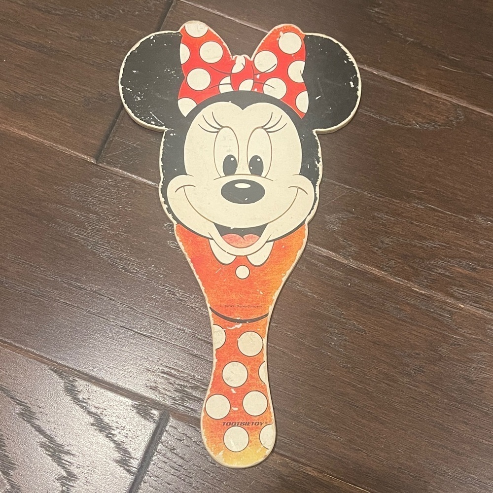Disney Minnie Mouse Paddle Game - Black, White, Orange